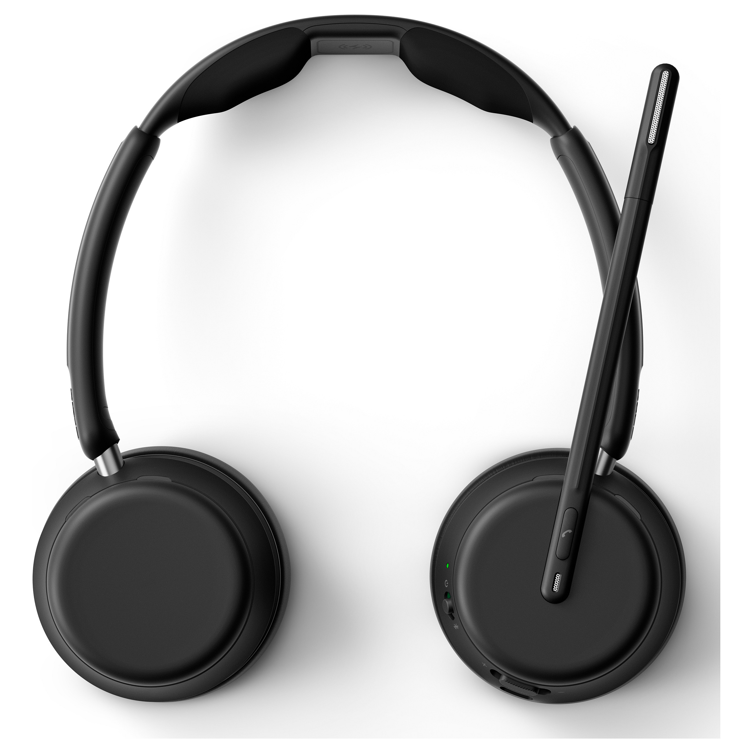 Kufje pa kabllo EPOS IMPACT 1061 / Bluetooth / USB-A / Business Headset / 3 Mikrofona / Me bazë karikimi – Zezë - 8