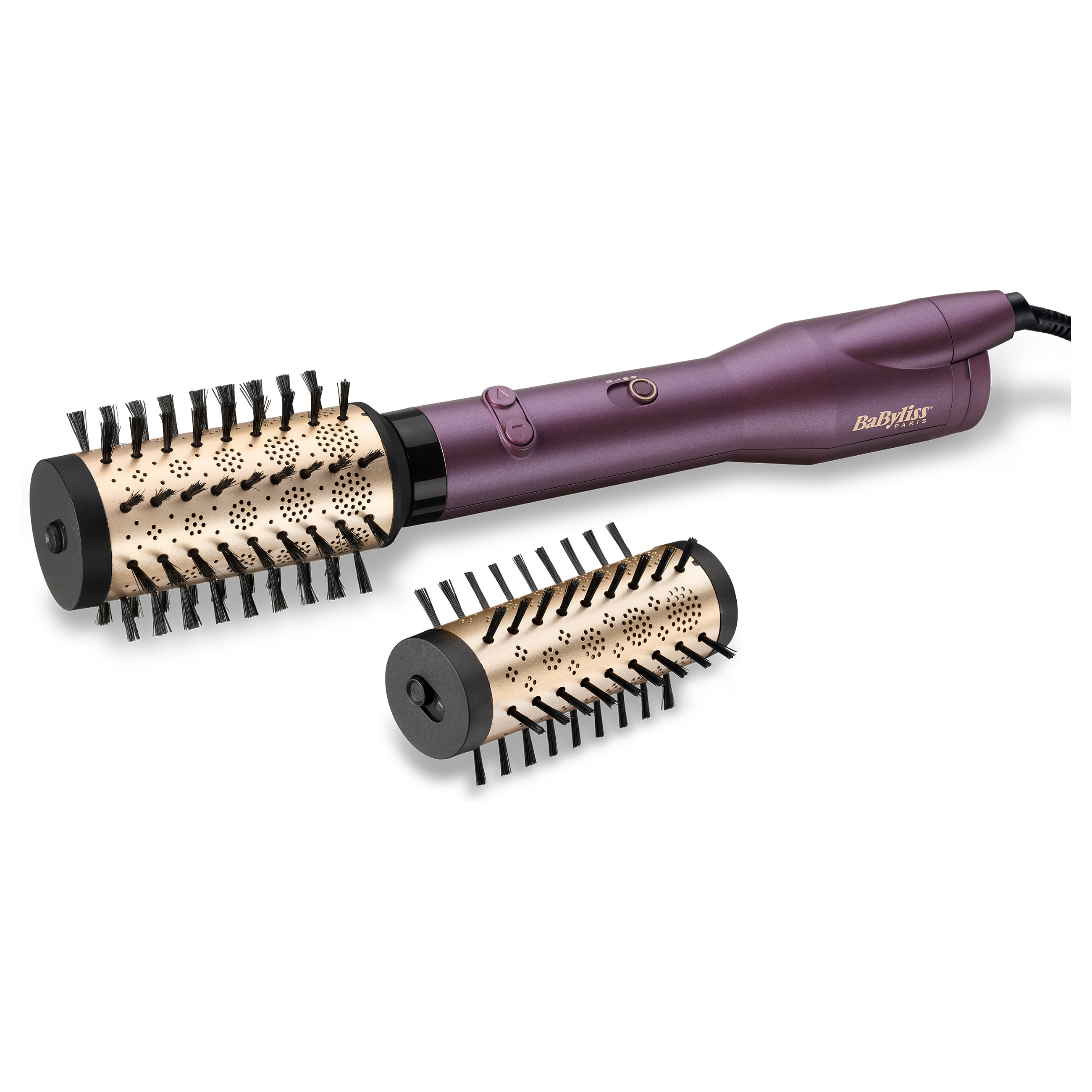 Stiluese për flokë BaByliss Big Hair Dual AS950E / 650W / Ionic / Ceramic / 40–50 mm / 2 Drejtime Rrotullimi – Vjollcë