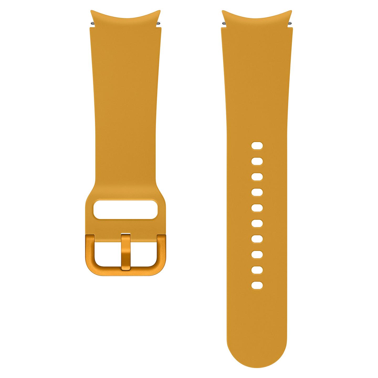 Rrip për Orë Samsung Galaxy Watch4, Sport Band, 20mm, S/M – Verdhë