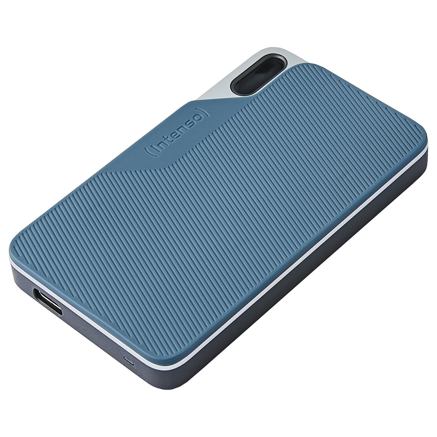 SSD e Jashtme Intenso TX100 / 1TB / USB-C 3.2 Gen 1 – Gri/Blu