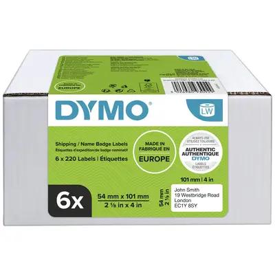 Shirit për Printer 3D Dymo Label 2093092 / 6-Pack – Bardhë - 1