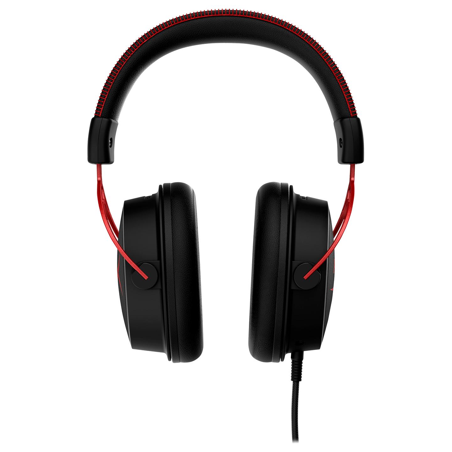 Kufje Gaming HyperX Cloud Alpha / Wired / 50mm / 3.5mm / Mikrofon i shkëputshëm / Noise Cancelling - Zezë/Kuqe - 2