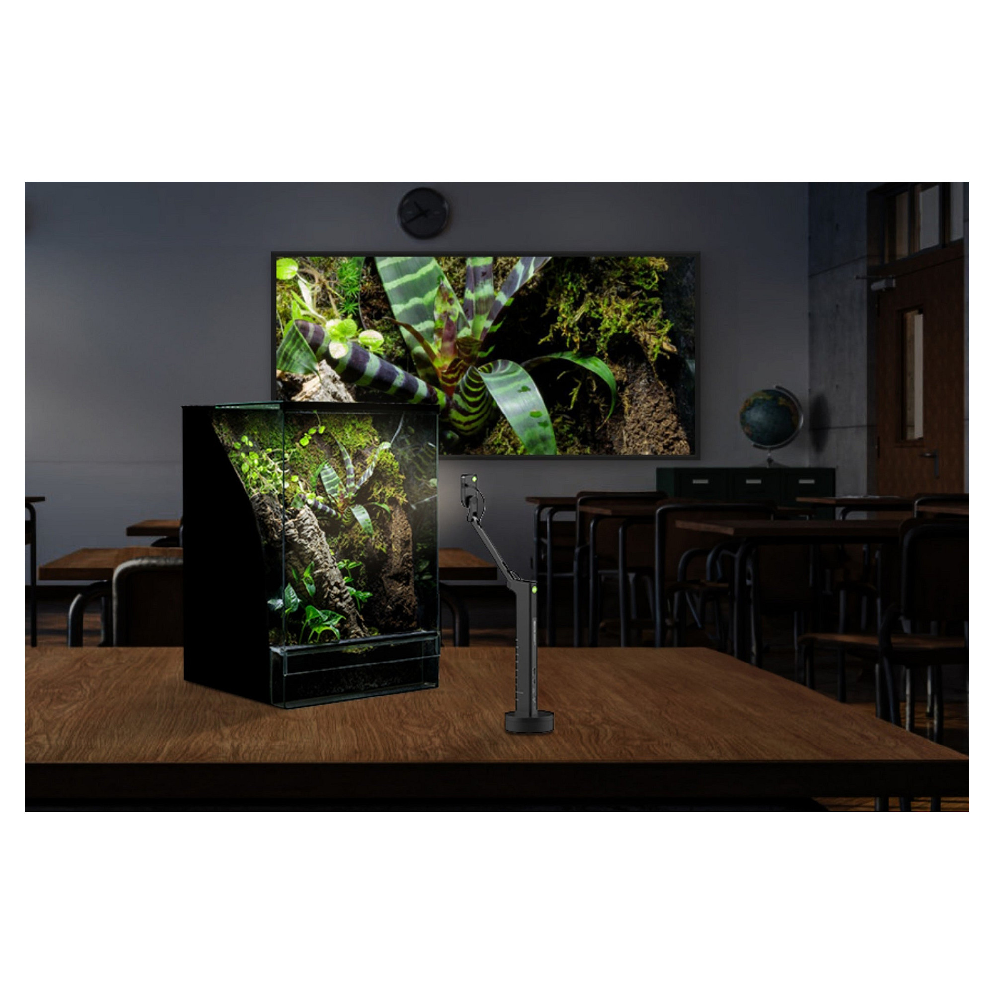 Kamerë Dokumentesh IPEVO VZ-X ULTRA / Sony 13MP CMOS / 4K / Autofocus / 4x Digital Zoom / USB-C / HDMI / Wi-Fi / AI Noise Reduction - Zezë - 6