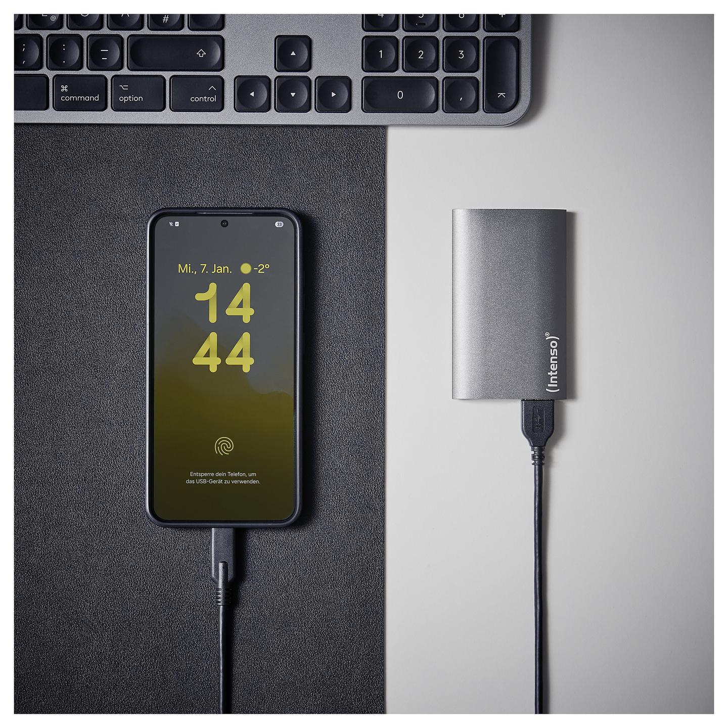 SSD e Jashtme Intenso Premium 3823450 / 500GB / USB-A 3.2 Gen 1 – Antracit - 6