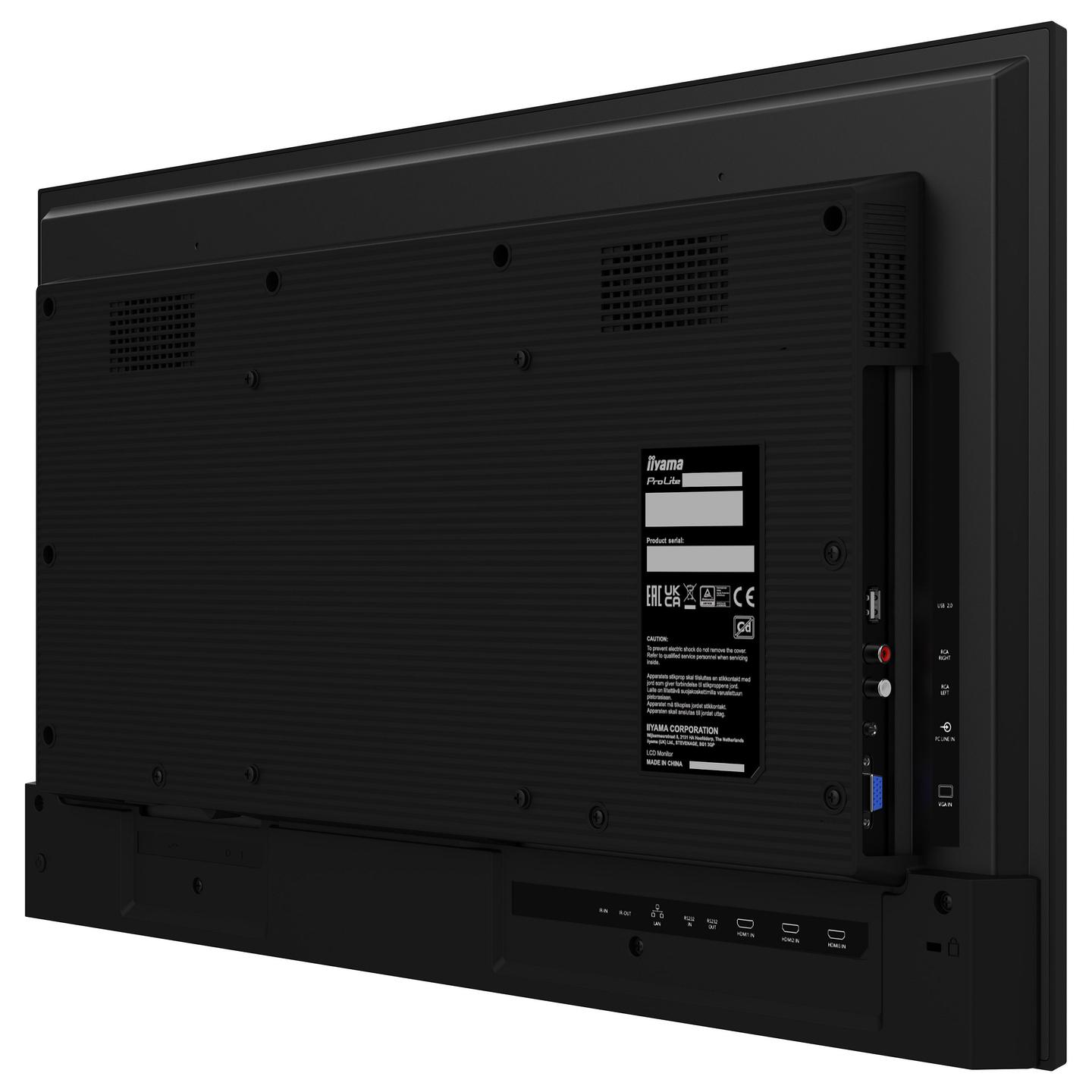 Ekrane Reklamuese iiyama ProLite LH3275HS-B1AG, 31.5", Full HD, IPS, Android 11, Wi-Fi, HDMI, DisplayPort – Zezë - 14