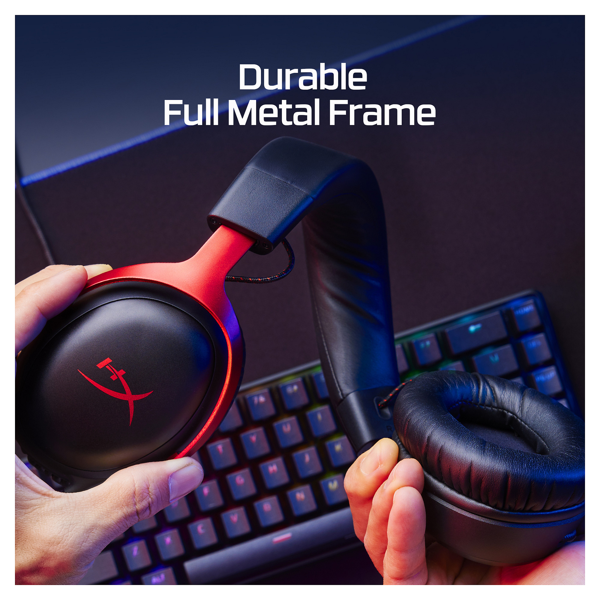 HyperX Cloud III BLK/RED GAM HEADSET - 8