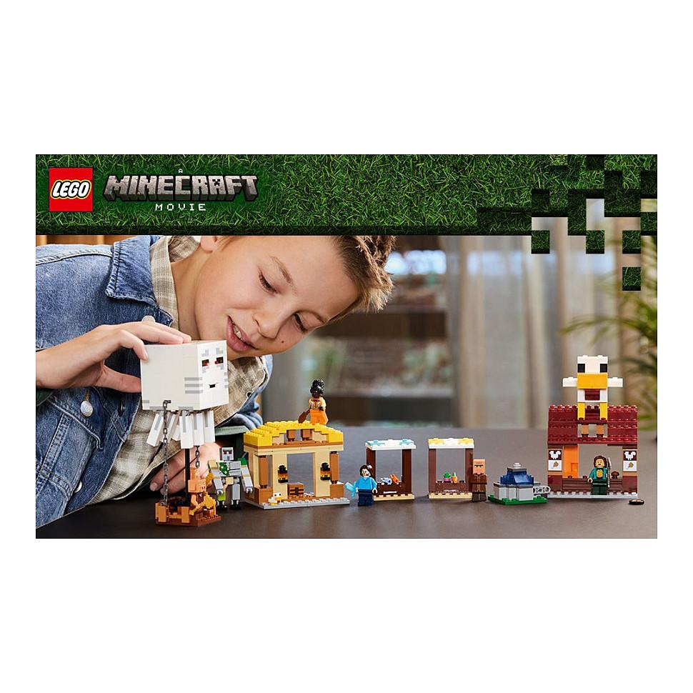 LEGO Minecraft The Ghast Balloon Village Attack - 24