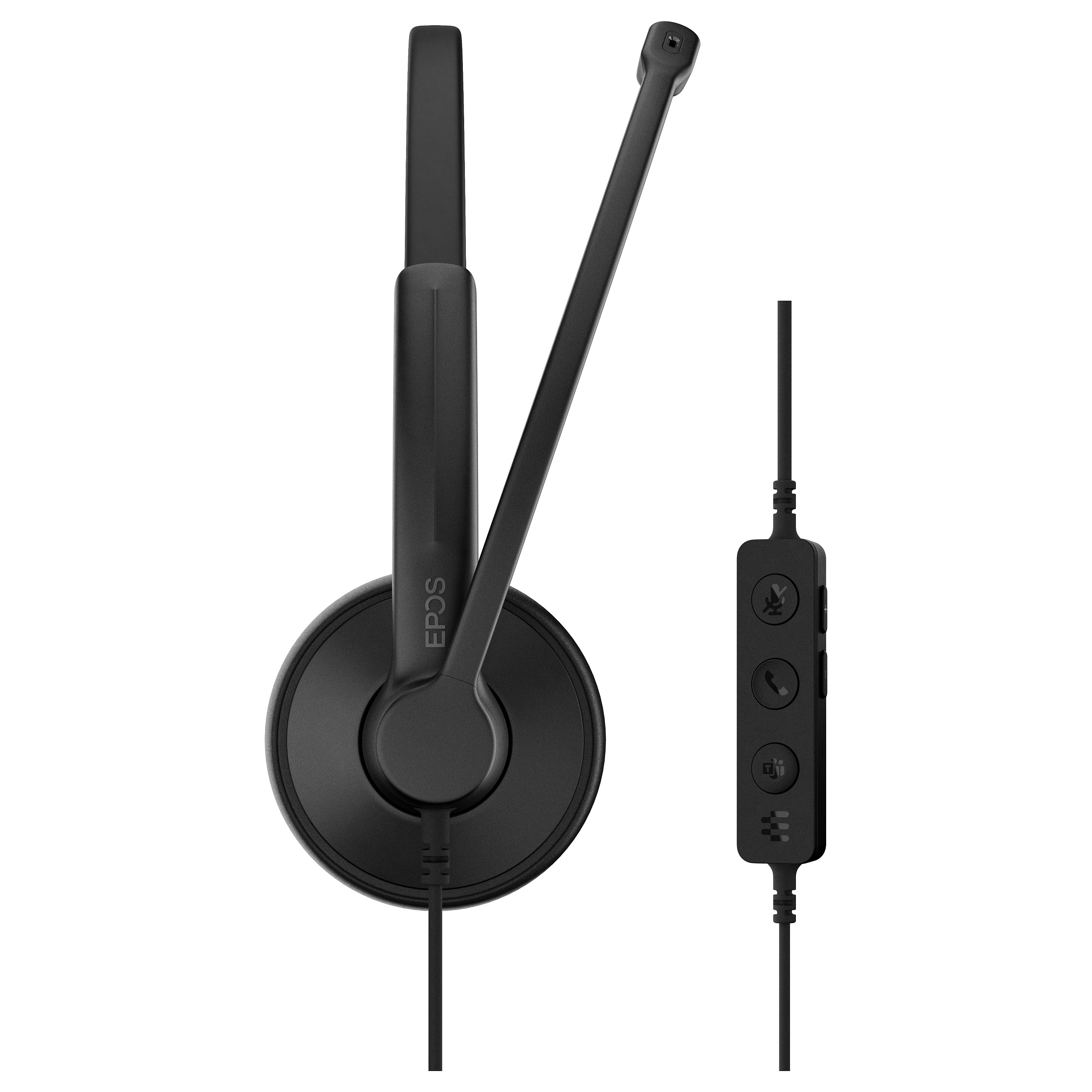 Kufje me Kabllo Impact 100 MS / Stereo / USB-C+A - Zezë - 2