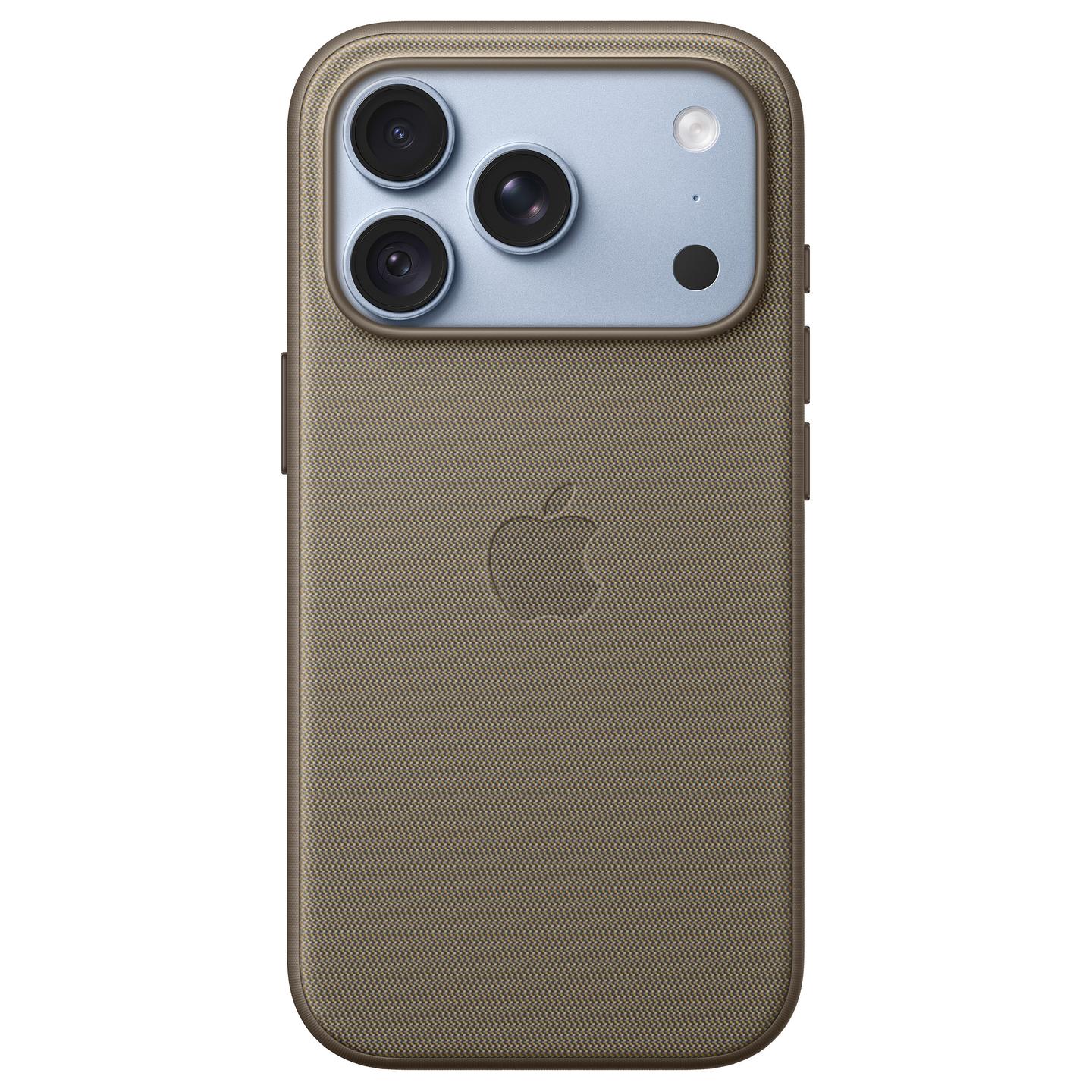 Case për Telefon iPhone 18 Pro me MagSafe, Funktionsgewebe - Gri-kafe - 3