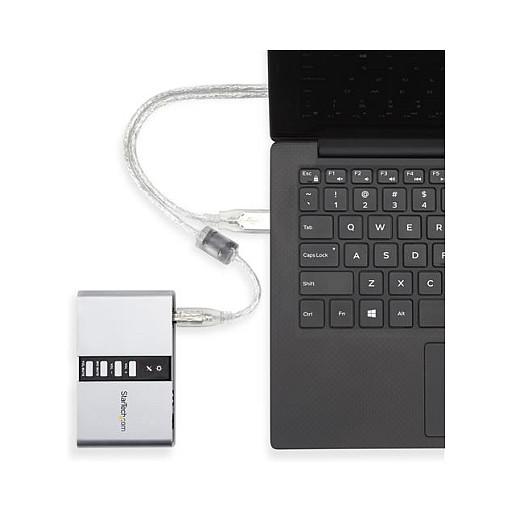 Kartë e Zërit StarTech.com ICUSBAUDIO7D, USB 2.0, 7.1 Kanale, S/PDIF, C-Media CM6206 - Gri - 5