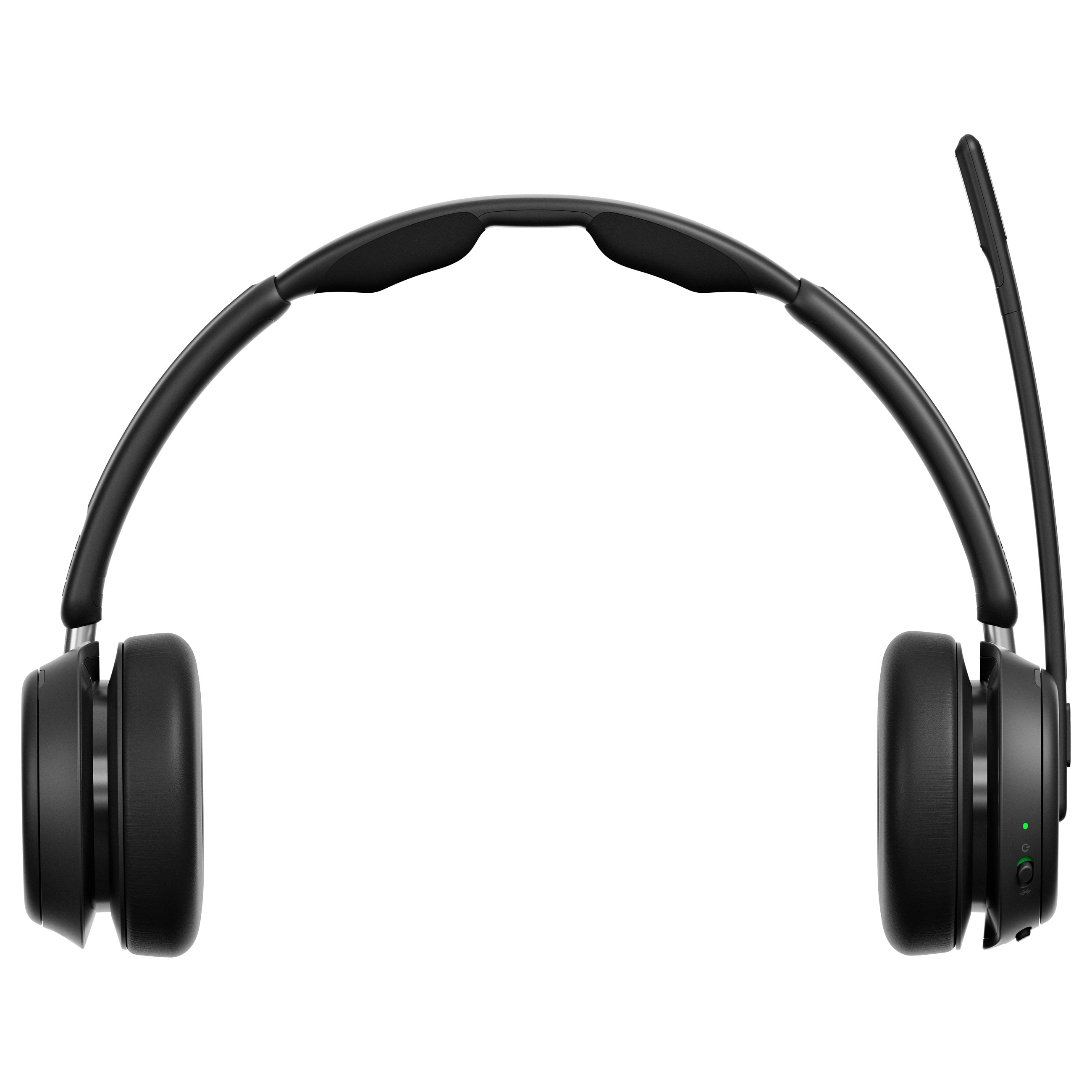 Kufje pa kabllo EPOS IMPACT 1061 / Bluetooth / USB-A / Business Headset / 3 Mikrofona / Me bazë karikimi – Zezë - 5