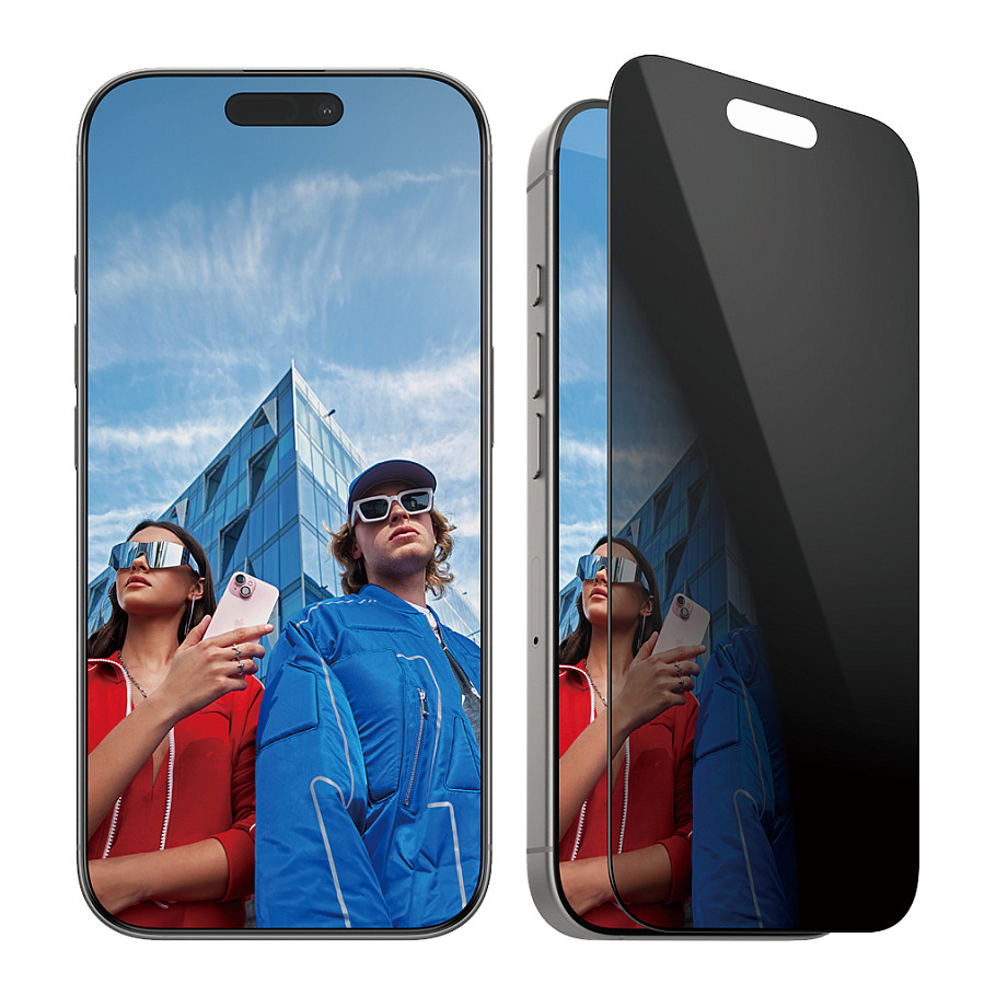 Aksesorë për telefon PanzerGlass Wide Fit / for iPhone 16 Pro - Privacy Screen Protector Ultra - 1