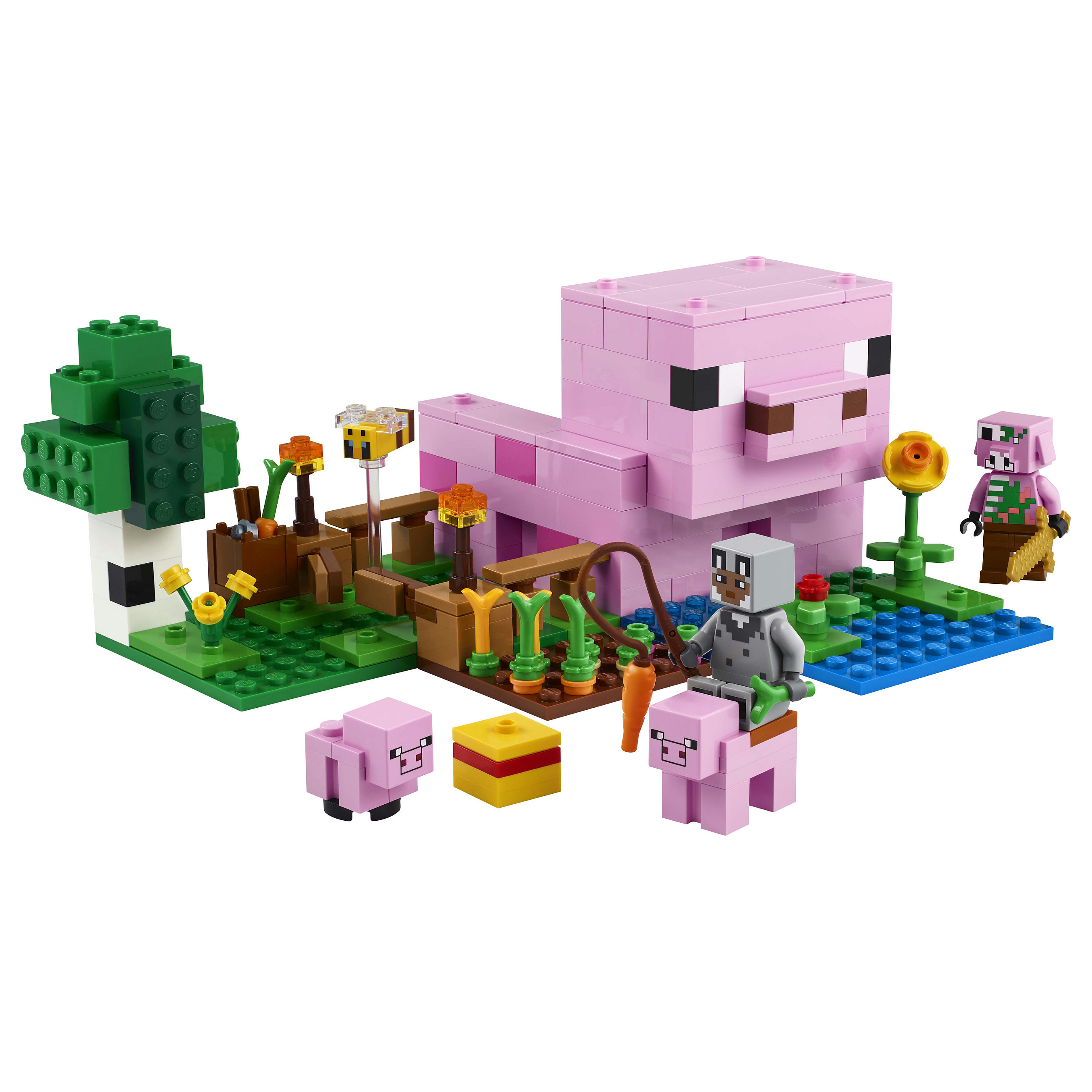 LEGO 21268 Minecraft The Baby Pig House - 23