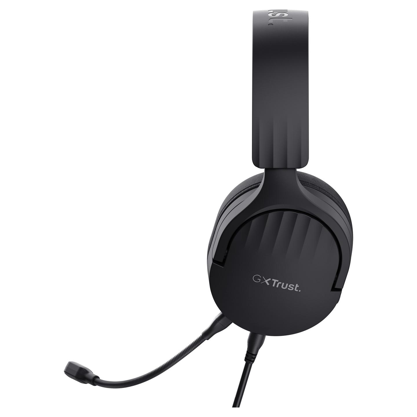 Kufje Gaming Trust GXT 489 Fayzo / Wired / Over-Ear / 50 mm / 3.5 mm / Mikrofon i shkëputshëm / 1.2 m – Zezë - 6