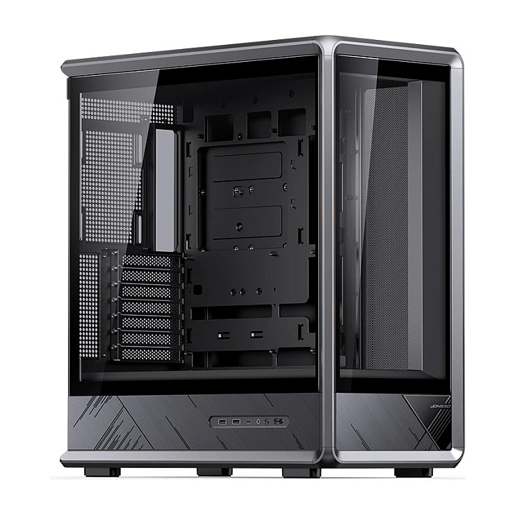 Kasë PC Jonsbo D401 / Midi Tower / ATX / Tempered Glass - Zezë - 13