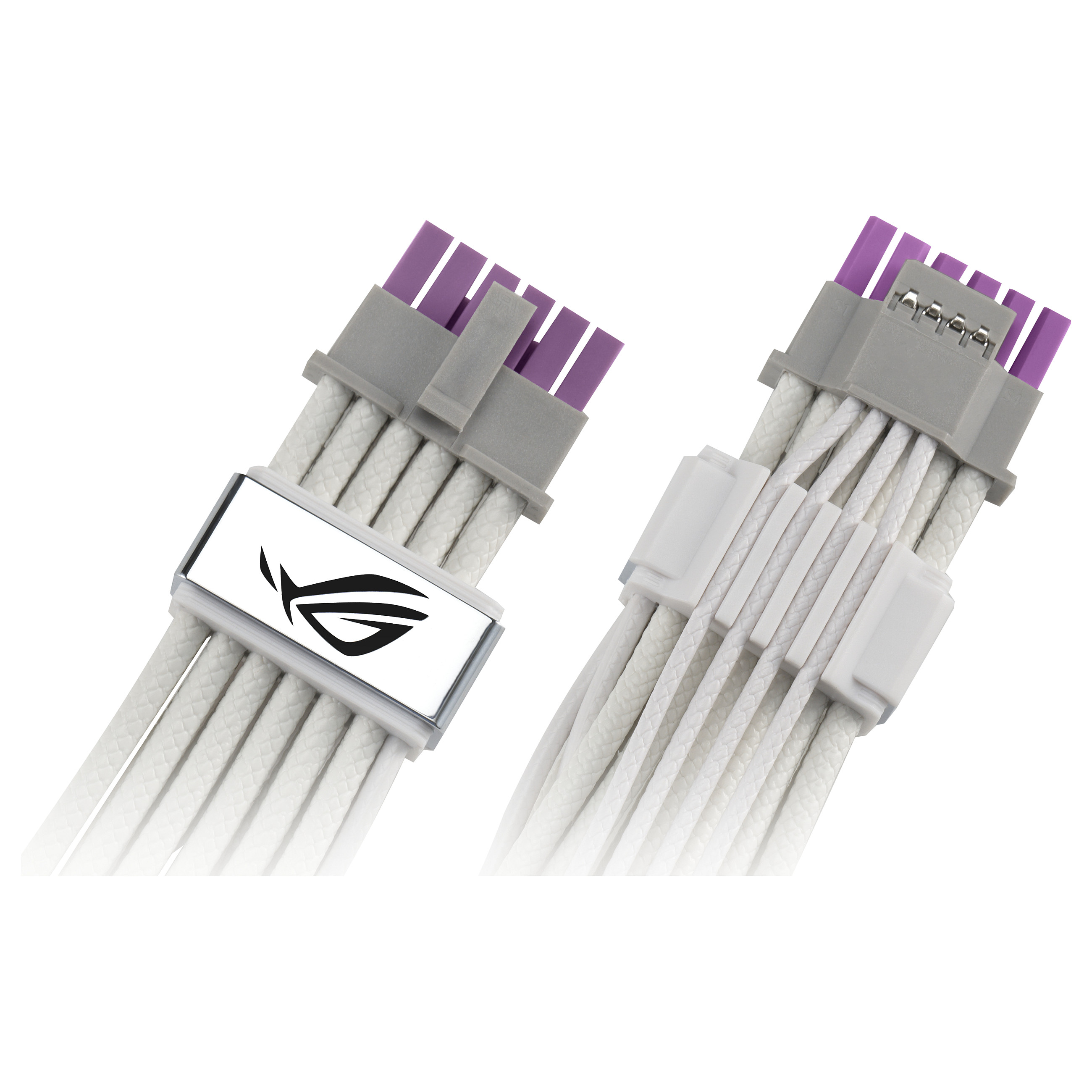 Kabllo për furnizim me Energji ASUS ROG Equalizer / PCIe 16-pin / PCIe x16 Gen 4.0 / 0.75m - Bardhë - 13