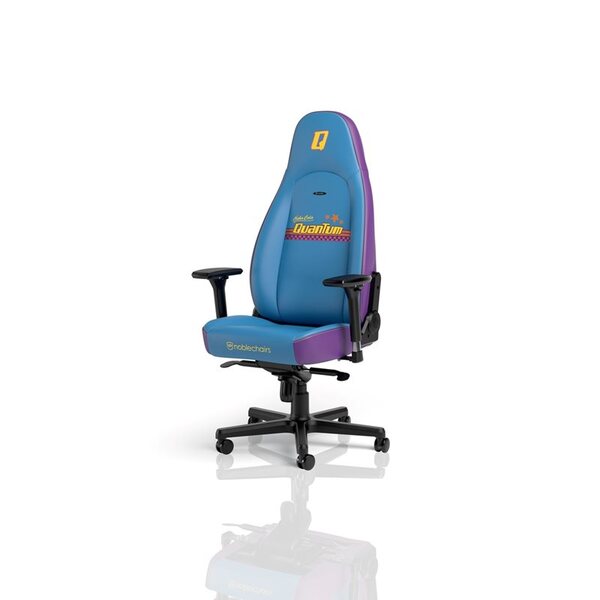 Karrige Gaming noblechairs ICON Fallout Nuka-Cola Quantum Edition / 4D Armrests / 90–135° / Class 4 Gas Lift / 150kg – Blu/Vjollcë - 2