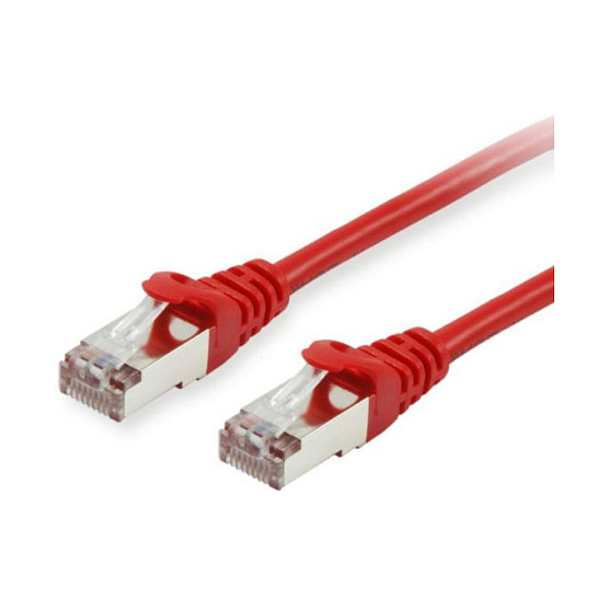 Kabllo për rrjet / Equip Patch Cable Cat6A S/FTP / 2xRJ45 / 1.50m / LSZH / Polybag – Kuqe - 1