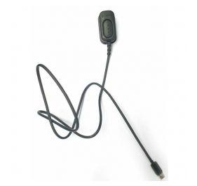 Kabllo për Headset Zebra ADP-USBC-35MM1-01, USB-C në 3.5mm, PTT dhe Kontroll Volumi - Zezë - 2