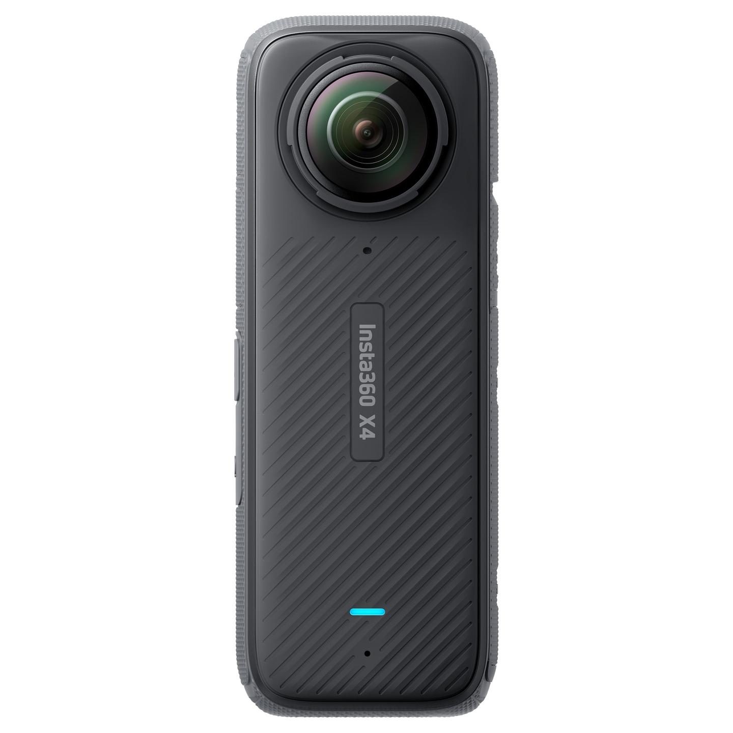 Kamerë digjitale Insta360 X4 Motorcycle Bundle, 360°, 8K30, 72MP, f/1.9, Wi-Fi, Bluetooth, microSD - Zezë