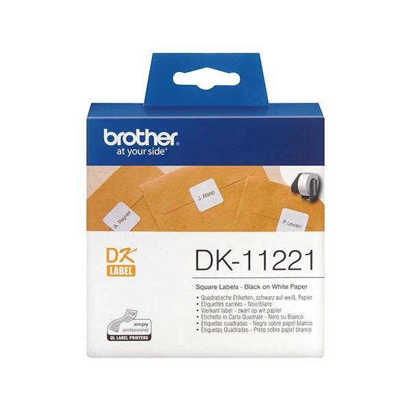 Shirit për Printer 3D Brother Label DK-11221 / DK11221 - Zezë mbi Bardhë  - 1
