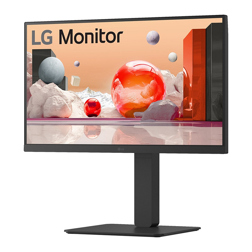 Monitor LG 24BA650-B / 24" / Full HD IPS / LED / 100 Hz / 5 ms / HDMI+USB+DP+HDCP - Zezë - 3