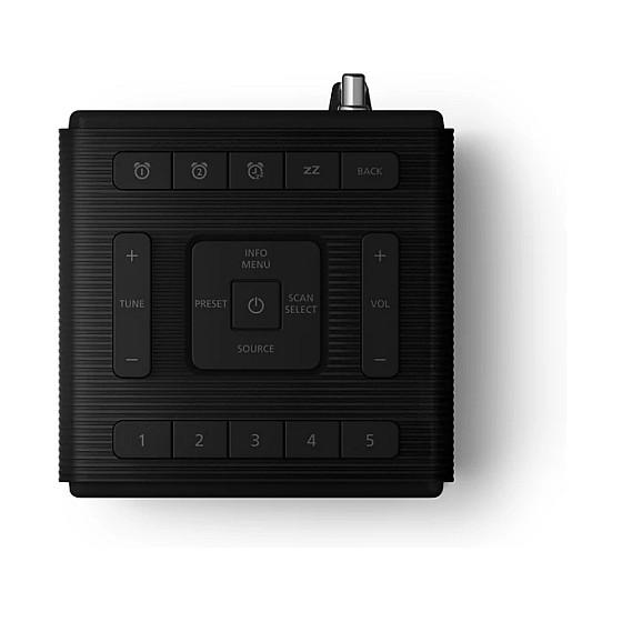 Radio me Orë Philips TAR5100/10, DAB+, FM/RDS, Bluetooth 5.3, Alarm, LCD, 2.5W - Zezë - 4