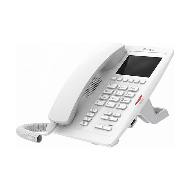 Telefon VoIP Fanvil X306, ekran 3.5" me ngjyra, Wi-Fi 6, Bluetooth 5.0, taste me Braille, PoE - Bardhë - 4