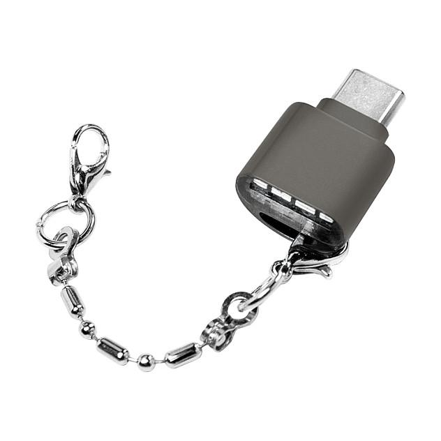 Lexues Kartelash LogiLink CR0039 / microSD / microSDHC / microSDXC / USB-C / USB 2.0 / 480 Mbit/s - Gri - 2