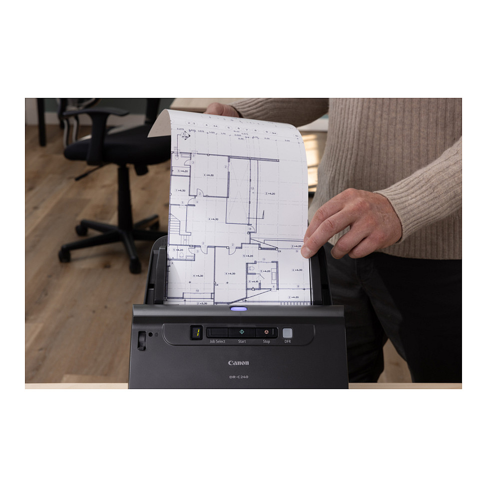 Skaner Canon imageFORMULA DR-C240 A4 / 45 S. /Min USB 2.0 Duplex - 16