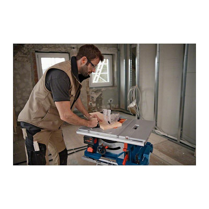 Sharrë Tavoline me Bateri Bosch GTS 18V-216 Professional, 18V, Brushless, 216mm, 4500rpm, 70mm - Blu/Zezë - 5
