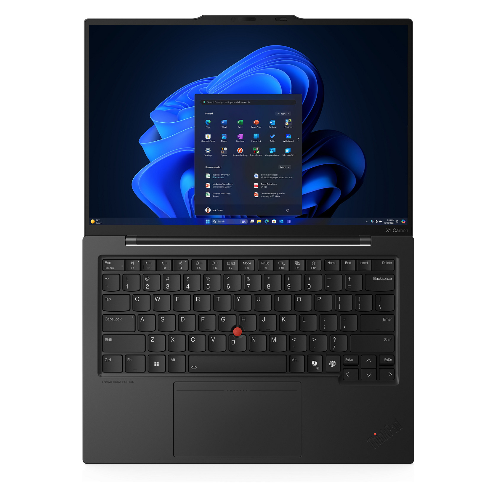 Laptop Lenovo X1 Carbon G13 / Ultra 5 225U / 16GB LPDDR5 / 512GB / 14" WUXGA IPS / Intel Graphics / DE  / e zezë - 16