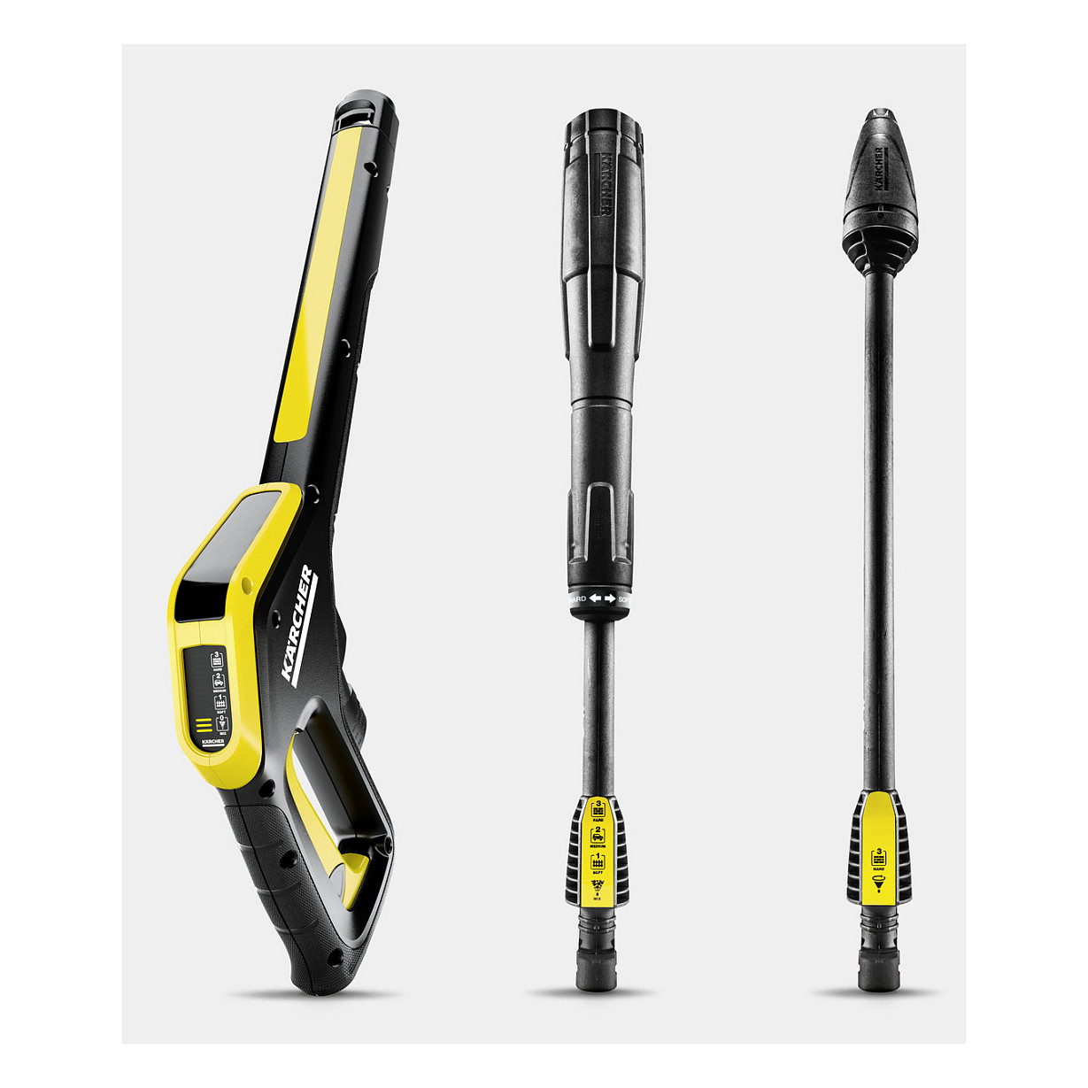 Pastrues me presion Kärcher K 5 Power Control Flex / 2100W / 145bar / 500L/h / 40m²/h / 10m / Power Control / G 160 Q – Verdhë/Zezë - 4