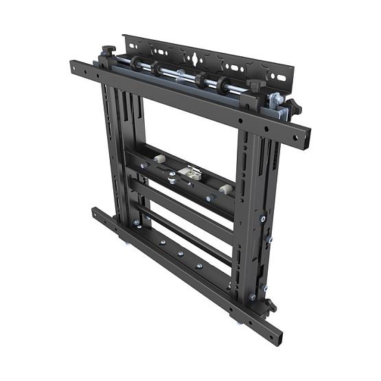 Mbajtëse Muri për TV Equip 650325 / 19"-55" / 50kg / Push-In Pop-Out / Tilt 0°-10° - Zezë - 2