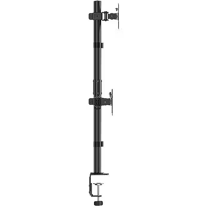 Mbajtëse për Monitor LogiLink BP0218 / 3 Monitorë / 17–32" / deri 10kg për Monitor / VESA 75x75 & 100x100 / Rotacion 360° - Zezë - 2