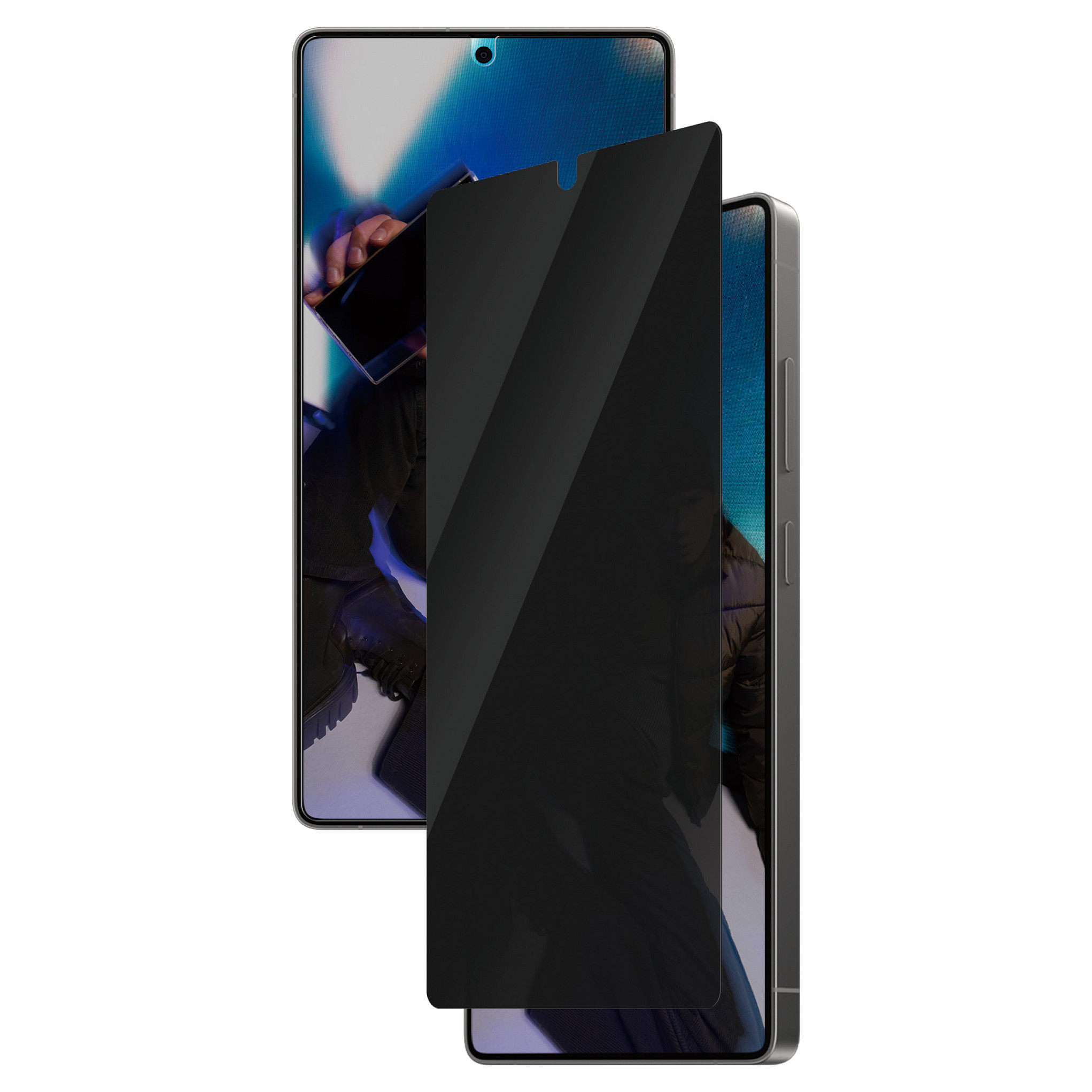 Mbrojtëse për ekran PanzerGlass SAFE. by / Samsung Galaxy S25 Ultra / 2-Way Privacy / Ultra-Wide Fit me EasyAligner - Transparente