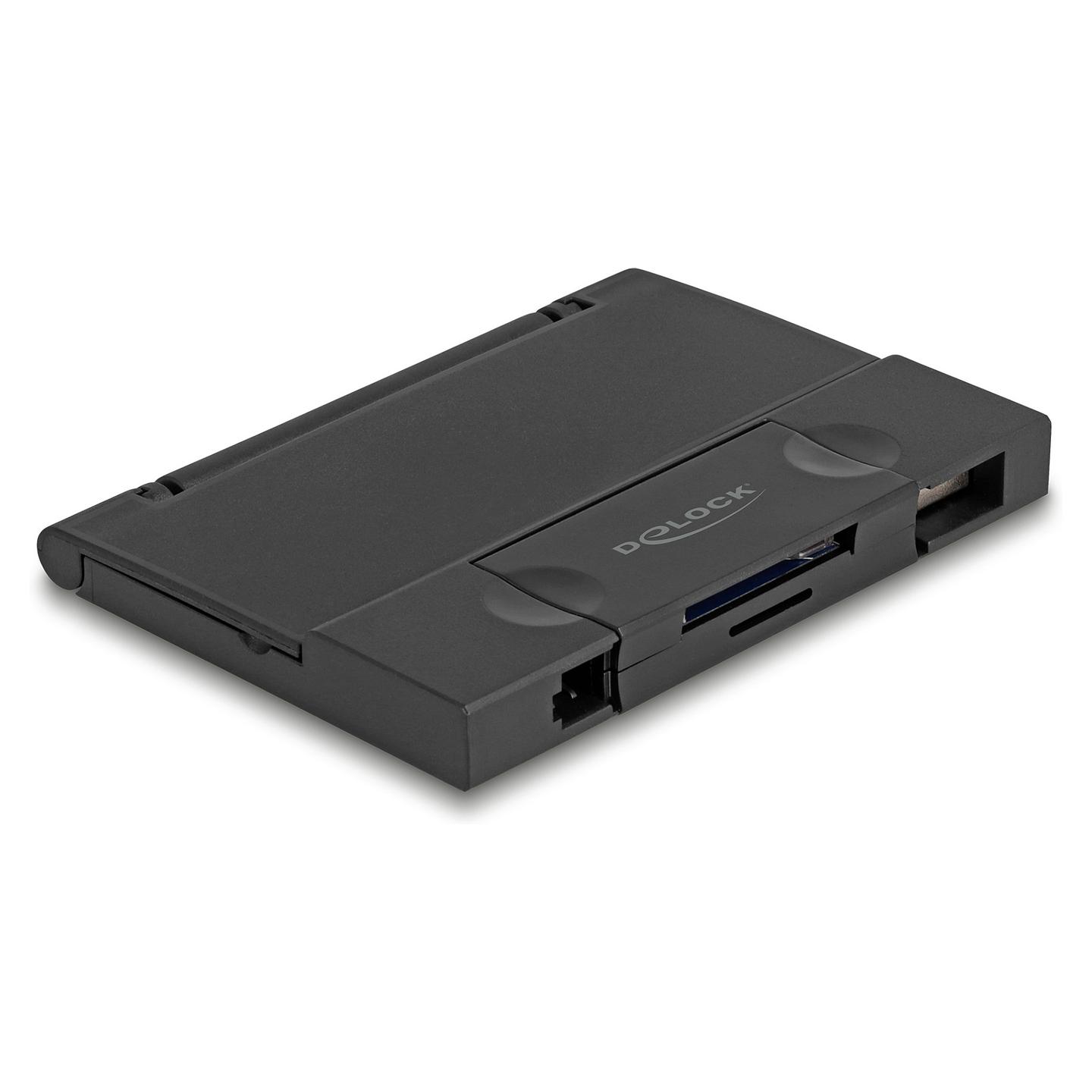 Lexues Kartelash DeLOCK 91014 / SD / SDHC / SDXC / microSD / microSDHC / microSDXC / MMC / USB 3.2 Gen 1 / USB-A / USB-C / 5 Gbit/s - Zezë - 2