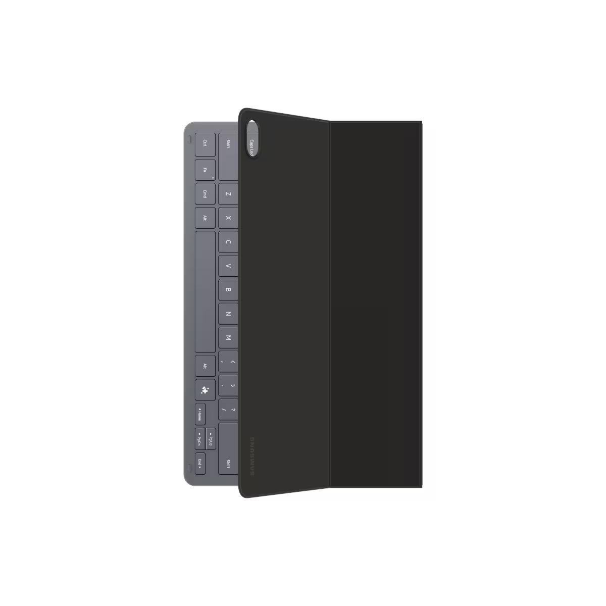 Case me Tastierë për Tablet Samsung Galaxy Tab S12+, Book Cover Keyboard Slim - Zezë - 2