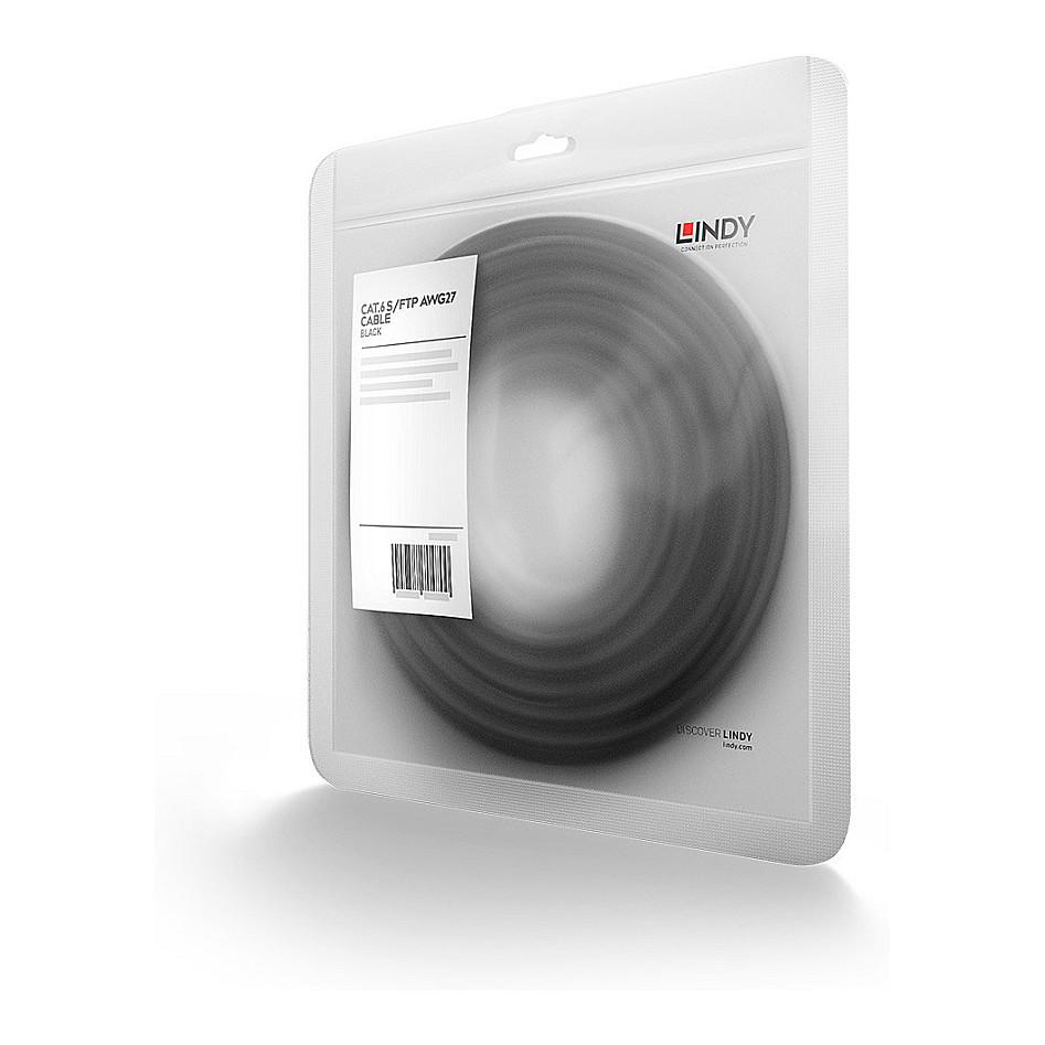 Kabllo për Rrjet LINDY 47781 / Cat 6 / S/FTP / RJ-45 / 250 MHz / 5m - Zezë - 2