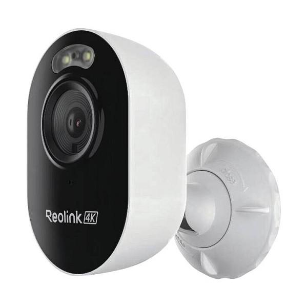 Kamerë Sigurie IP CCTV Reolink RL-E450, 4K 8MP, 105°, Wi-Fi, Pan & Tilt, IR, 2-Drejtimësh, IP66 - Zezë/Bardhë