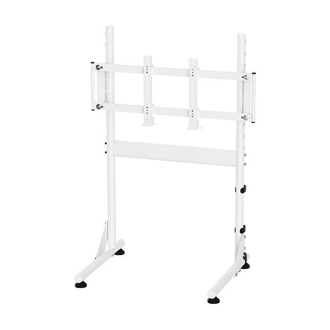 Mbajtëse për Monitor OPLITE Nitrokart V2 OP-NK2-MSW, për Monitor deri 57", Kapacitet 30 kg - Bardhë