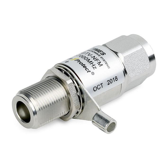 Mbrojtës nga Mbitensioni për Antenë LANCOM AirLancer SurgeProtect 61257, 2.4–7 GHz, N-Plug/N-Jack - Argjend - 3