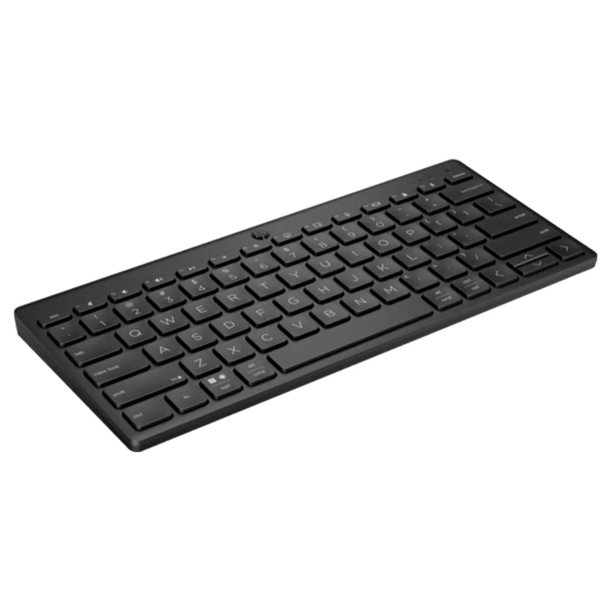 Tastierë pa kabllo HP 350 / Bluetooth 5.2 / Compact / Multi-Device (3) / Spill-Resistant – Zezë - 2