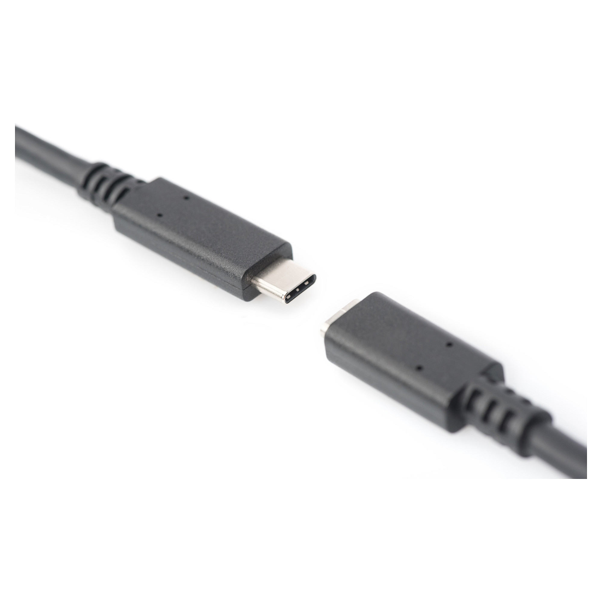 Kabllo USB DIGITUS USB 2.0 Type‑C → Type‑C Male/Female / 2 m – Zezë - 9