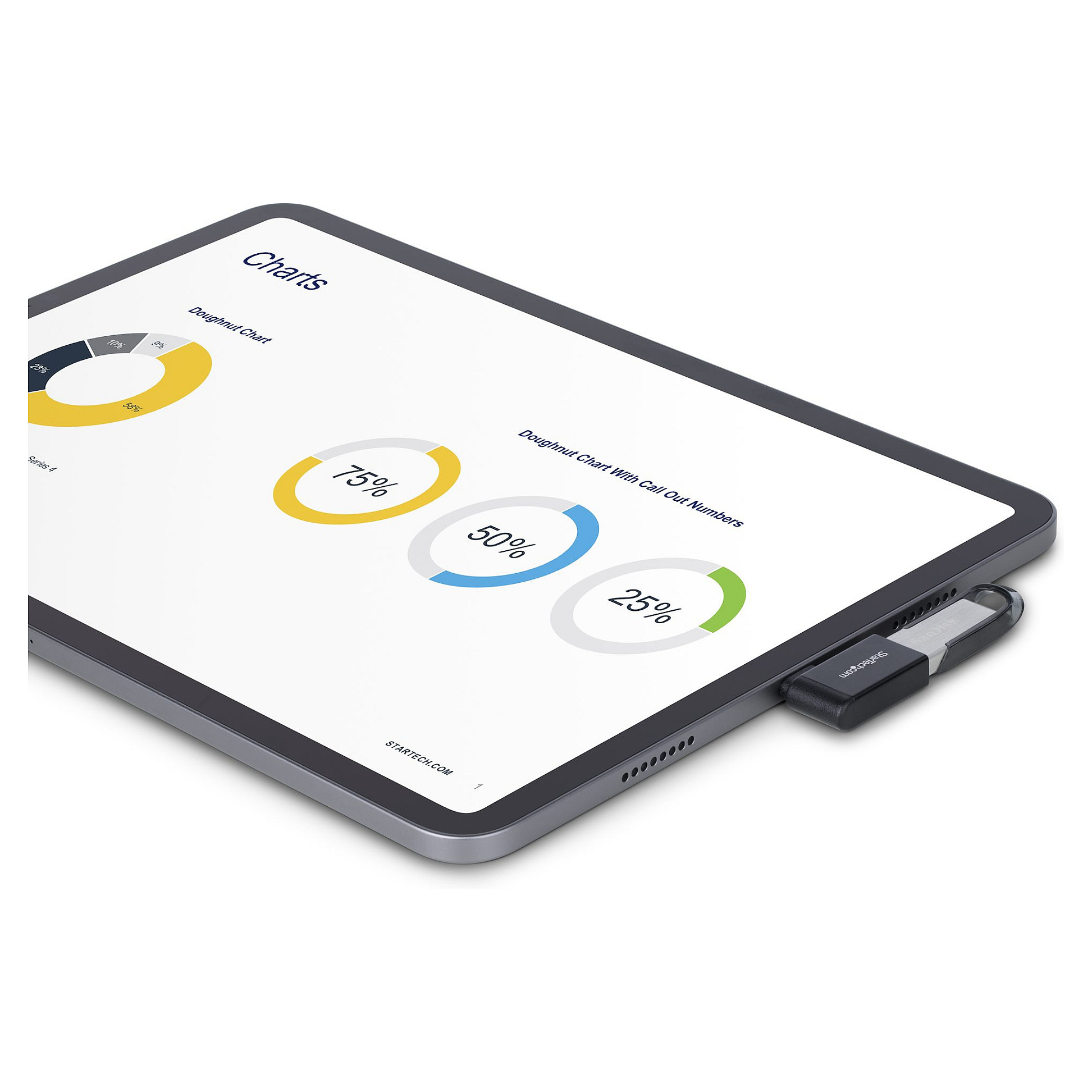 Adapter StarTech USB-C to USB-A 5Gbps - 9