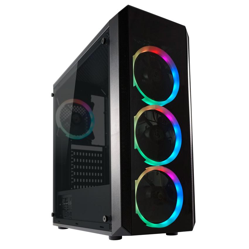 STARBUILD SERIES X9 , Ryzen 5 5500 , 8GB DDR4 , 500GB , RTX 3050 6GB , QUAD LUXX CASE - Zezë
