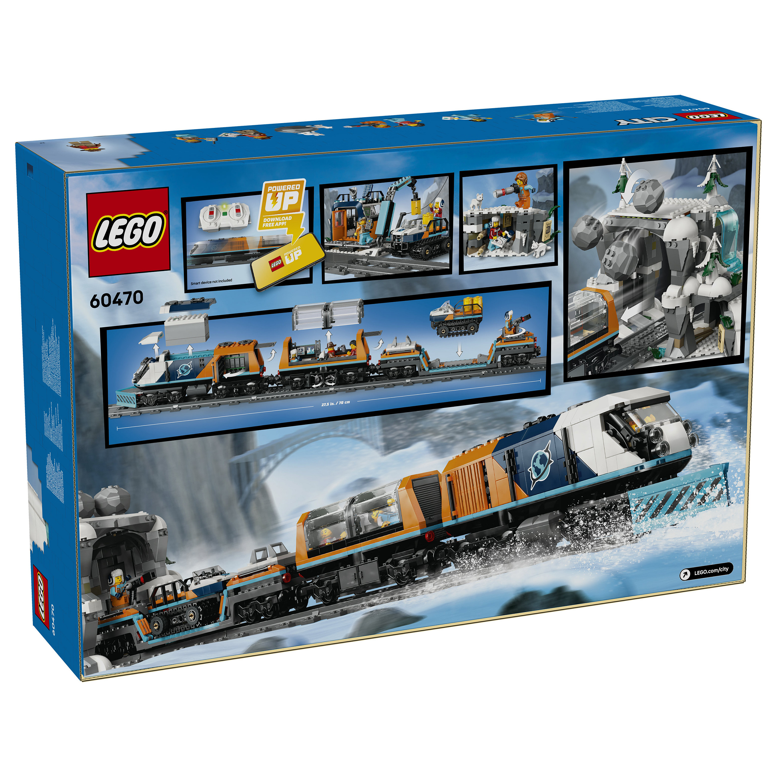 LEGO City Explorers Arctic Polar Express Train – Mix - 14