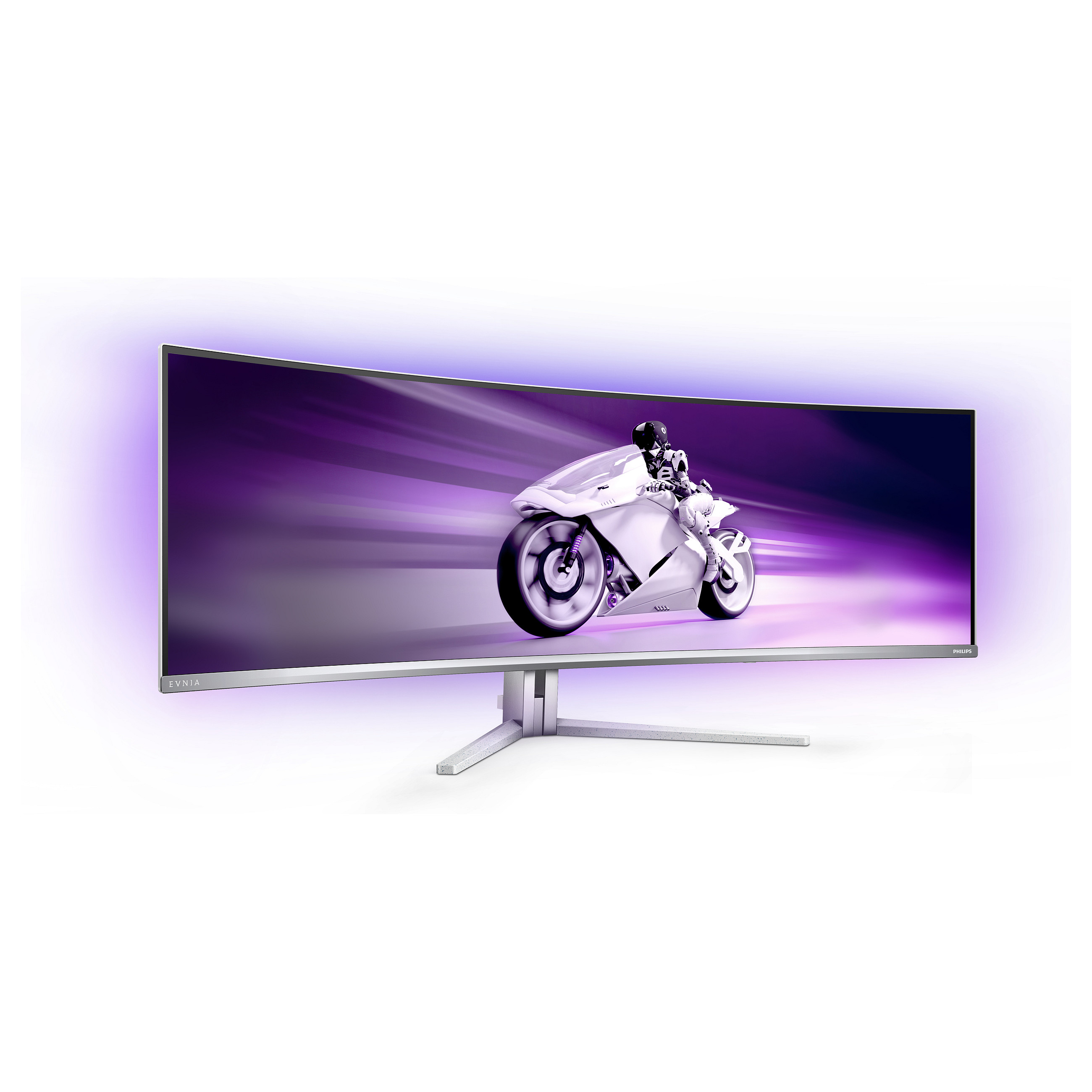 Monitor Philips 49M2C8900 / 48.9″ / DQHD / QD‑OLED / Curved / 240Hz / 0.03ms / 2× HDMI + DP + USB‑C - Bardhë - 18
