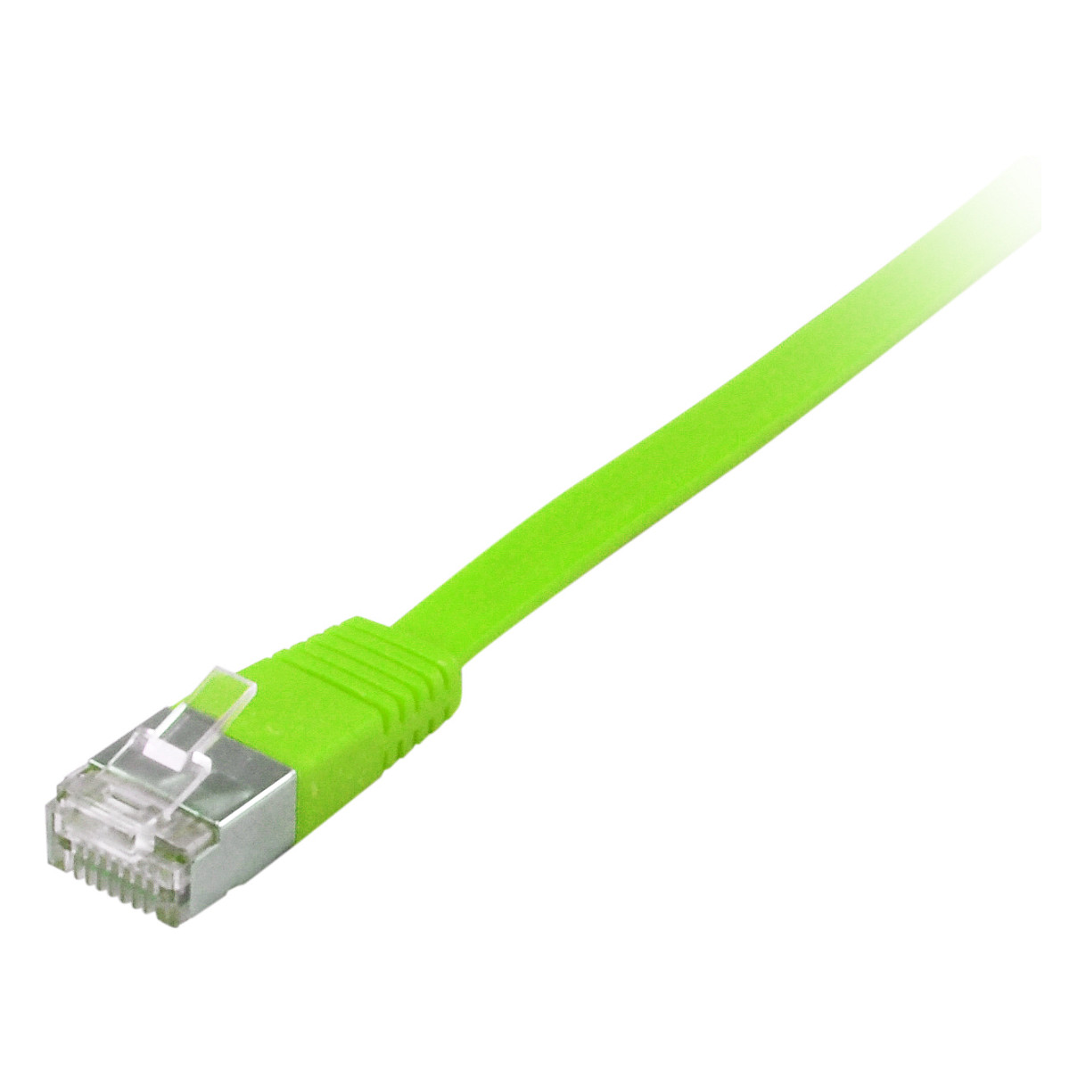 Kabllo për Rrjet Equip Patch Cat6A U/FTP RJ45 në RJ45 / 3.00m / e sheshtë / LSZH / Polybag – Gjelbër - 2