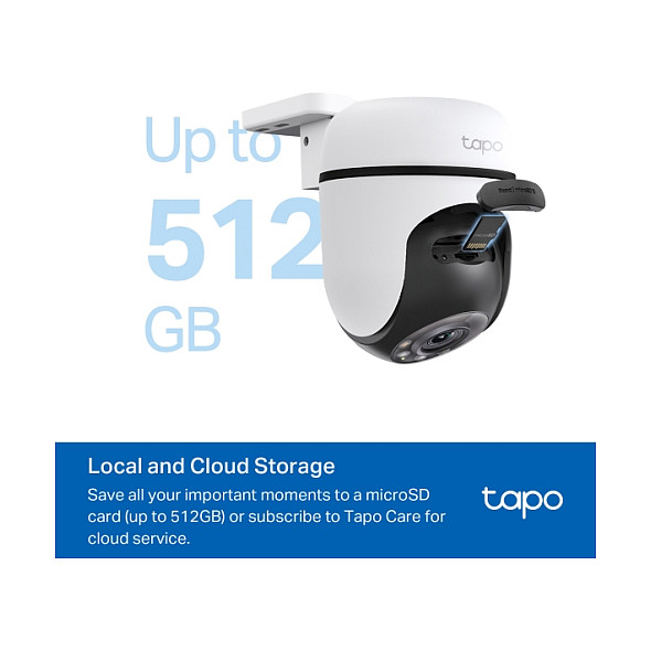 Kamera Sigurie IP CCTV TP-Link Tapo C500 Outdoor Pan/Tilt Wi-Fi - Bardhë - 12